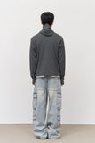 Space Cargo Denim Pants