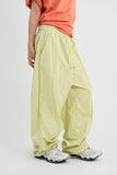 Nylon Cutout Track Pants