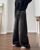 Older Maxi Wide Denim Pants
