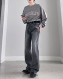 Cycling Long Bootcut Denim Pants