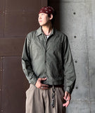 Vintage Rivet Work Shirt Jacket