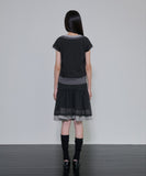 3-Layered Henley T-shirt