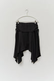 (W) Crack Satin Skirt
