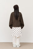 Node Collar Suede Jacket