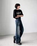 Bendy Bootcut Wide Denim