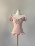 Rudica Puff Frill Top