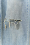 (W) Ponz Blue Wide Denim