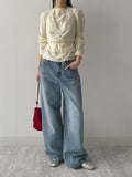 [Bustier SET] Clean Halterneck Layered Blouse