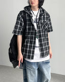 Magia Check Hood Shirt