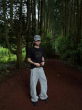Basque Dyeing Fatigue Wide Pants