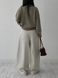 Perry Stripe Loose Fit Cardigan