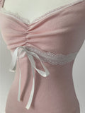 Hacken Ribbon Lace Top