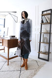 Graphic Chiffon Dying One Piece