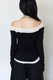 Jay Two-Tone Layered Tee