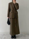 [Setup Available/Three-Piece] Mog Wool Robe Jacket