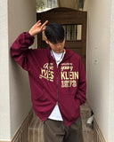 Rois Lettering Hooded Zip-Up