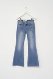 (W) Stitch Low-rise Bootscut Denim