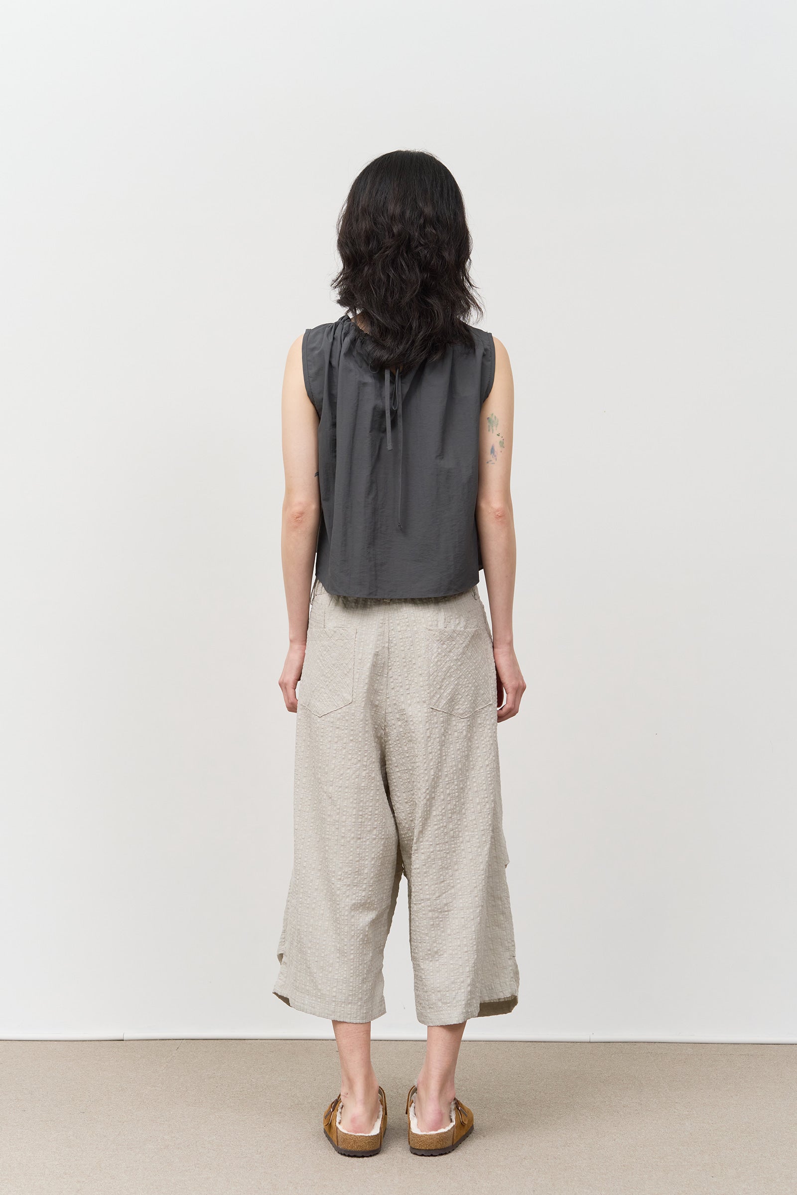 【HI FI FNK】Pie Checked Bermuda Pants HI FI FNK(ハイファイファンク) - パイチェックバミューダパンツ