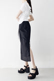 Berry Wave Off-Shoulder T-Shirt