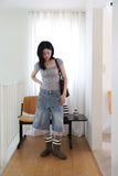 Fever Wrap Denim Bermuda