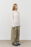 Cov Curved Washed Pants