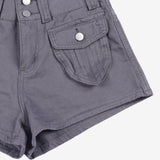 Brick Cargo High Waist Shorts