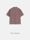 Syd Cropped Check Shirt