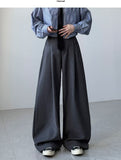 Mason Pintuck Wide Slacks