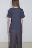 pintuck cotton top