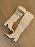 Rosion Wrinkle Two Way Long Boots