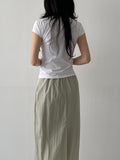 Modal Cap Sleeve Short Sleeve T-shirt