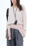Cupping cashmere cardigan