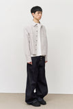 Tool Rivet Cropped Shirt