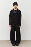 Ien Herringbone Curved Pants