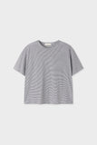 Debon Cropped Striped Top