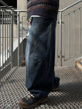 Dart Balloon Wide Washed Denim
