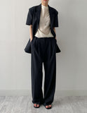 Florence 3-Button Over Fit Half Jacket