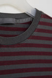 Unit Cut-off Cropped Striped Top