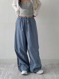 [Unisex] Stopper Parachute Banding Wide Pants