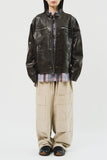 Perry Carpenter Leather Jacket