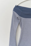 (W) Butter Striped Top