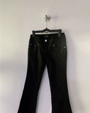 Pani Low-Rise Black Bootcut Pants