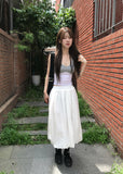 BLOCK LINE HALTER SLEEVELESS