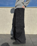 Rivet Wide Cargo Pants