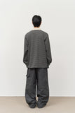 Merci Striped Collar Longsleeve