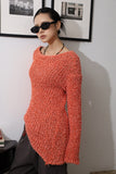 Lauren Unbalanced Long Knit