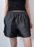 STRIPE HALF SHORT PT
