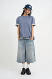 Semi-cropped daily t-shirt