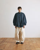 [AG] Paneled Herringbone Balloon Pants