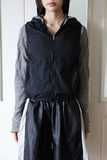 Nylon hood vest
